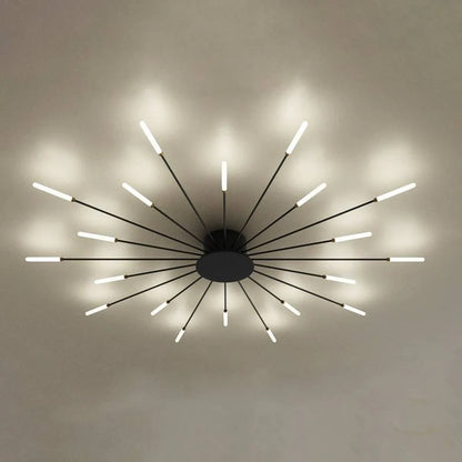 Moderne Creatieve Vuurwerkstijl Plafondlamp