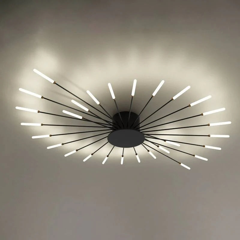 Moderne Creatieve Vuurwerkstijl Plafondlamp