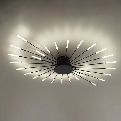 Moderne Creatieve Vuurwerkstijl Plafondlamp