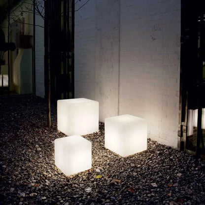 Stijlvolle LED Kubieke Tuinlamp voor Binnen & Buiten