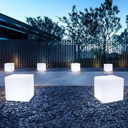 Stijlvolle LED Kubieke Tuinlamp voor Binnen & Buiten