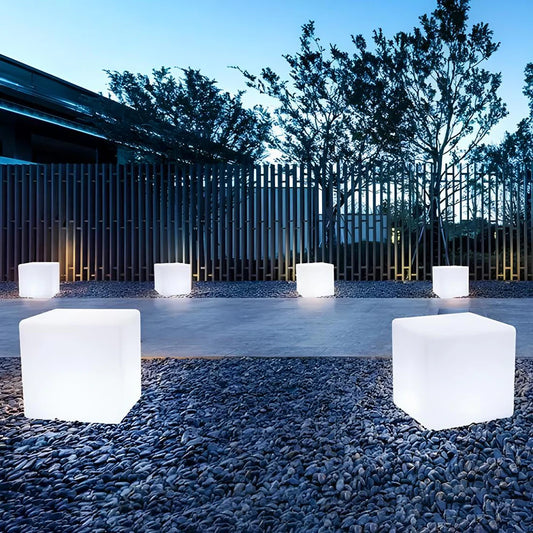 Stijlvolle LED Kubieke Tuinlamp voor Binnen & Buiten