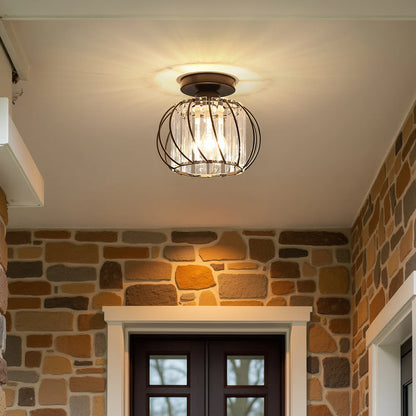 Nordic Luxe Glazen Hal Plafondverlichting