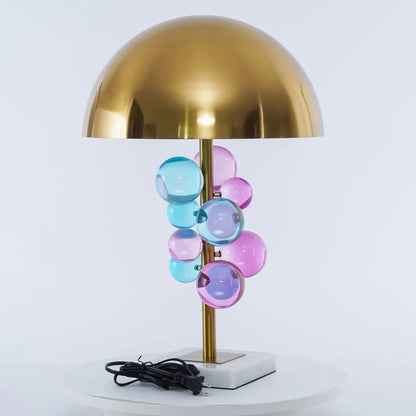 Noordse Kristallen Bubble Ball Tafellamp