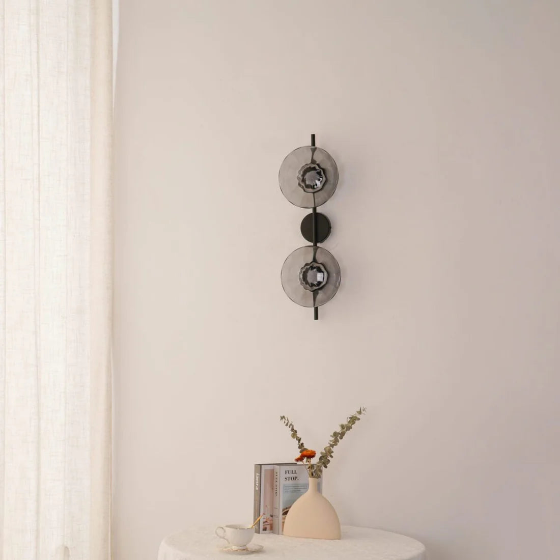 Nordic Ronde Ceto Glazen Wandlamp