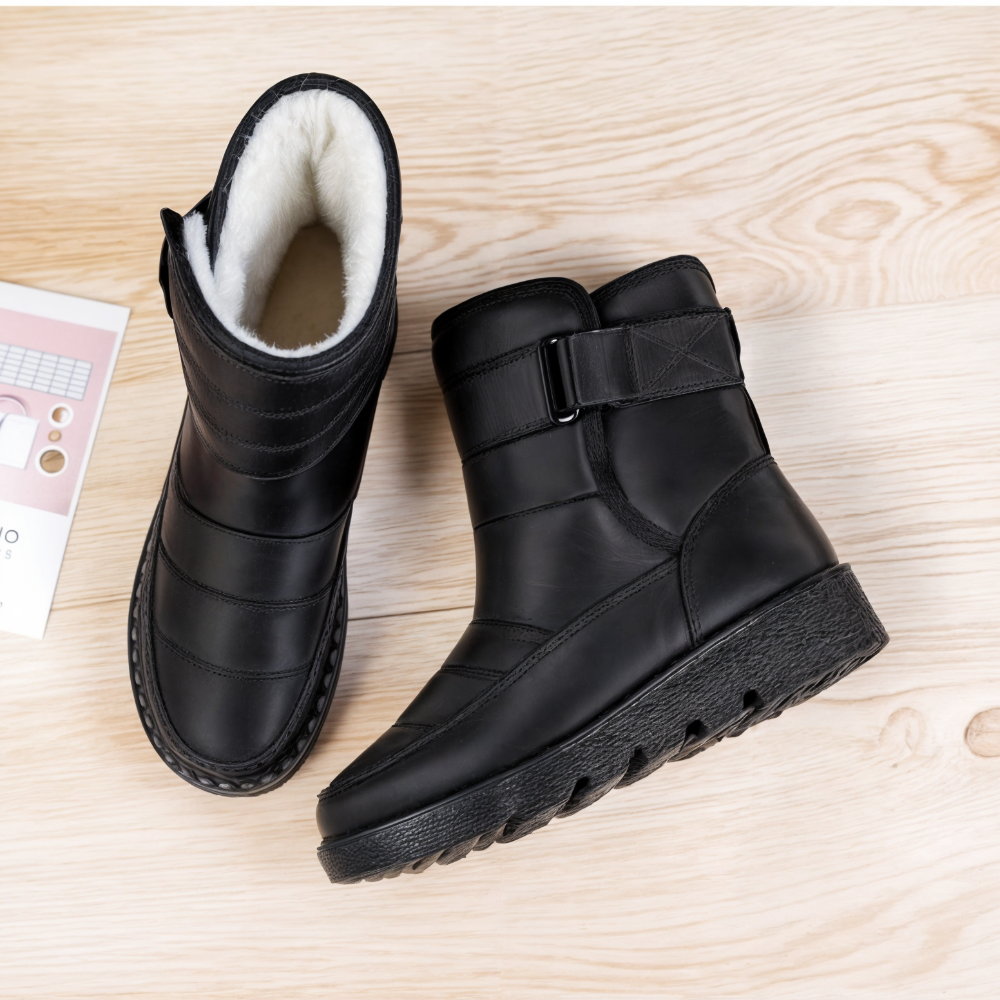Dames Winterlaarzen Waterdicht Antislip Gevoerd Enkel