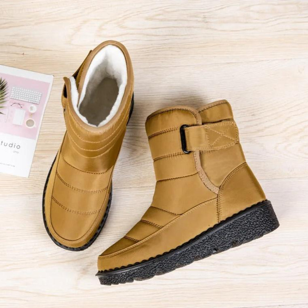 Dames Winterlaarzen Waterdicht Antislip Gevoerd Enkel