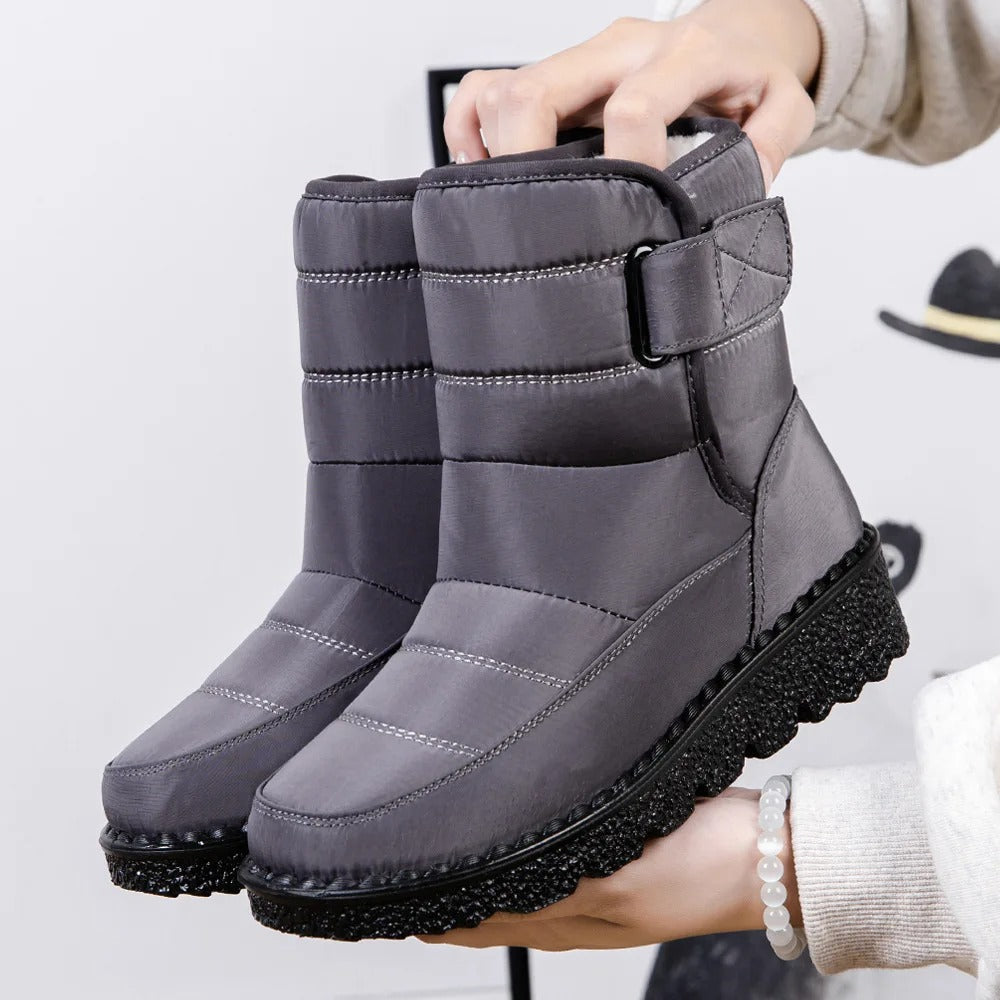 Dames Winterlaarzen Waterdicht Antislip Gevoerd Enkel