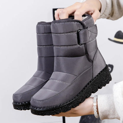 Dames Winterlaarzen Waterdicht Antislip Gevoerd Enkel