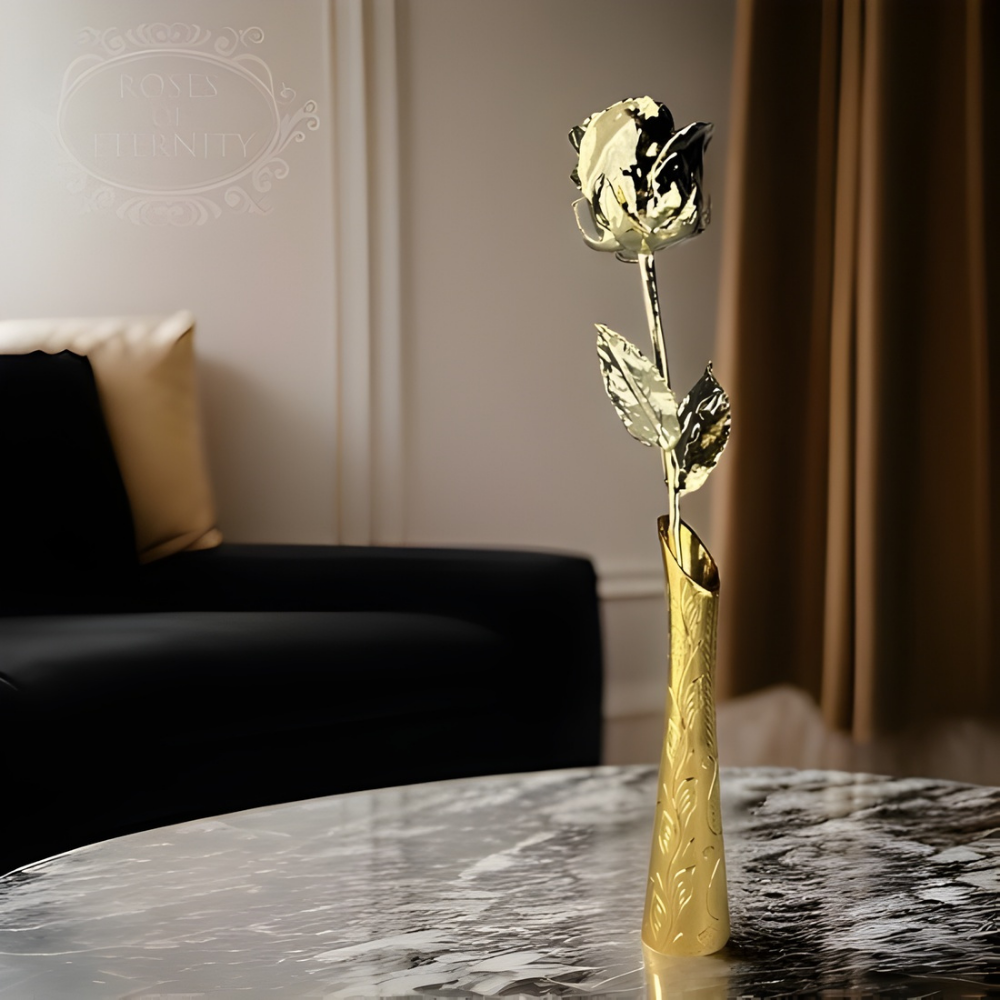 Decoratieve Roos Valentijnsdag Luxe Cadeau Vaas