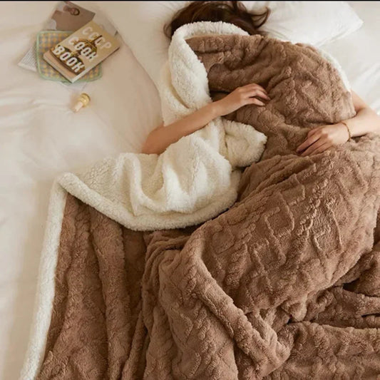 Deken Fleece Winter Warm Lichtgewicht Comfort Deken