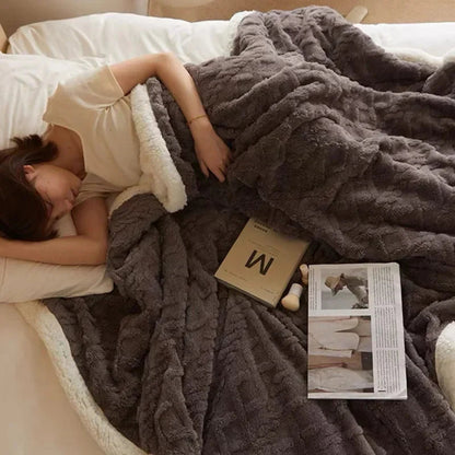 Deken Fleece Winter Warm Lichtgewicht Comfort Deken