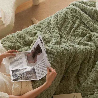 Deken Fleece Winter Warm Lichtgewicht Comfort Deken