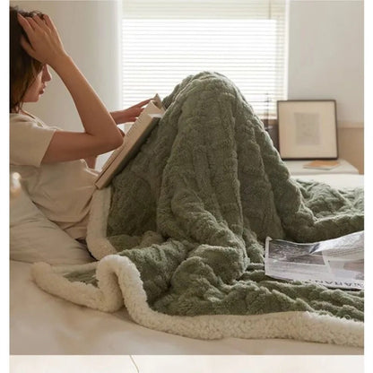 Deken Fleece Winter Warm Lichtgewicht Comfort Deken