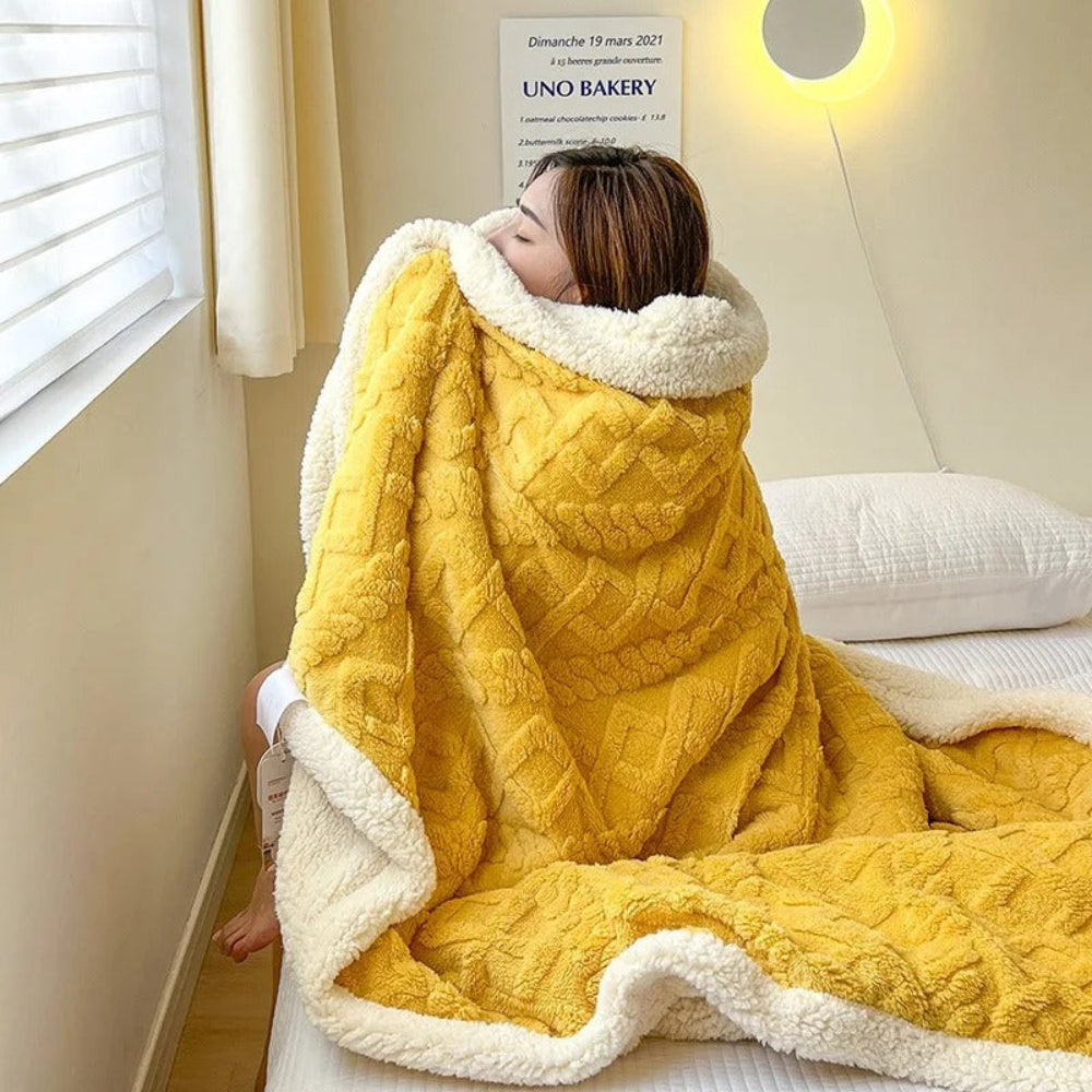 Deken Fleece Winter Warm Lichtgewicht Comfort Deken