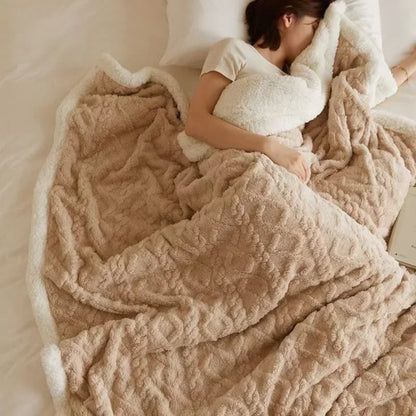 Deken Fleece Winter Warm Lichtgewicht Comfort Deken