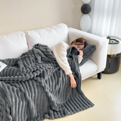 Deken Fleece Zacht Warm Winter Bank Bed
