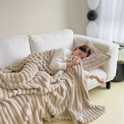 Deken Fleece Zacht Warm Winter Bank Bed