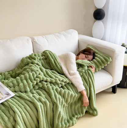 Deken Fleece Zacht Warm Winter Bank Bed