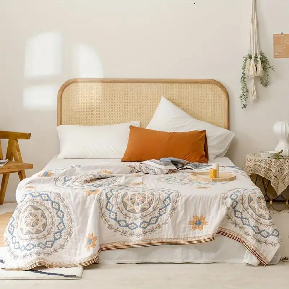 Plaid Deken Katoen Mandala Boho Woonkamer