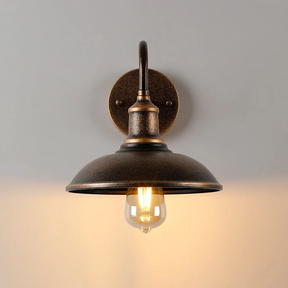Komvormige IJzeren IP65 Waterdichte Buiten Wandlamp