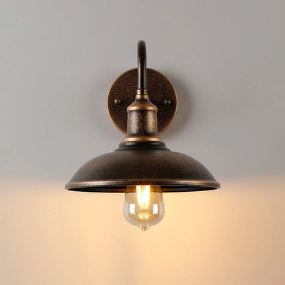 Komvormige IJzeren IP65 Waterdichte Buiten Wandlamp