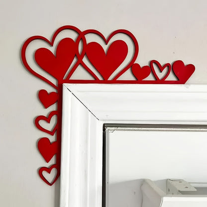 Deur Decoratie Houten Hart Wandhanger Romantische Feestdecoratie