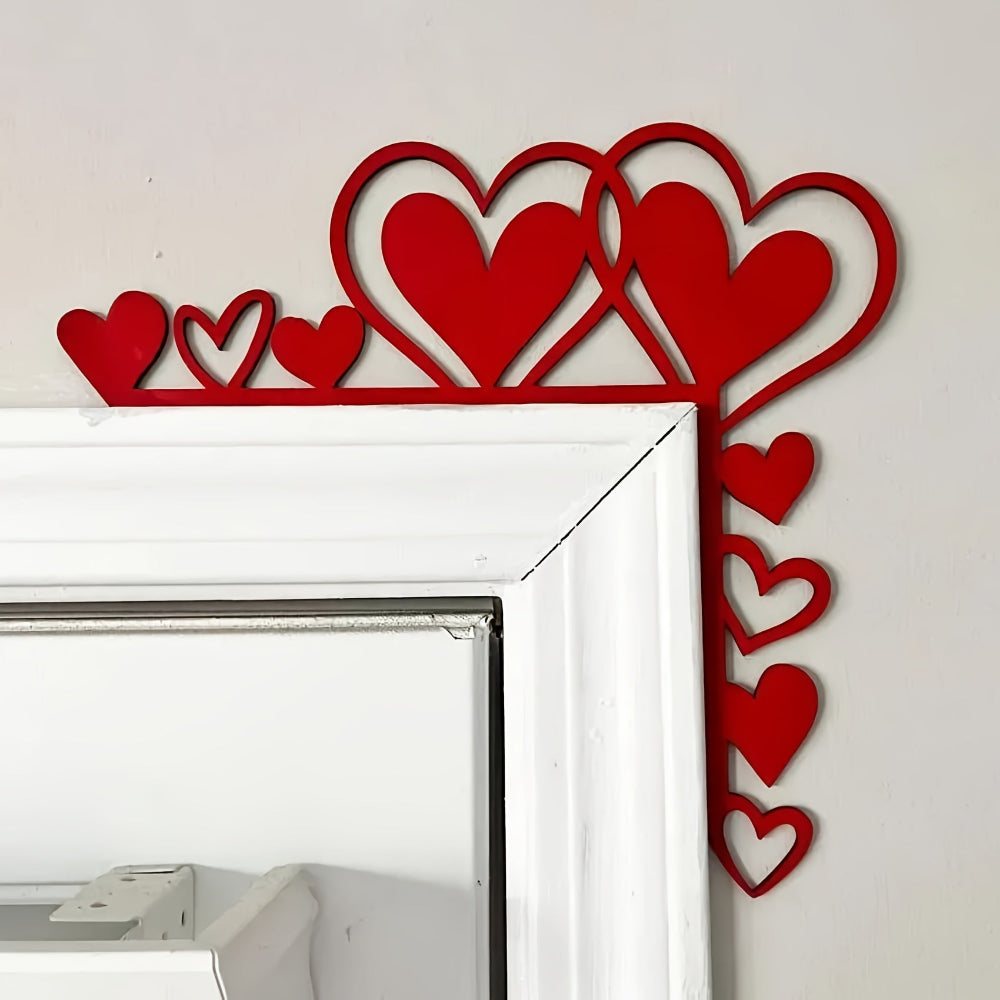 Deur Decoratie Houten Hart Wandhanger Romantische Feestdecoratie