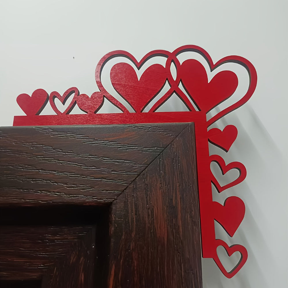 Deur Decoratie Houten Hart Wandhanger Romantische Feestdecoratie