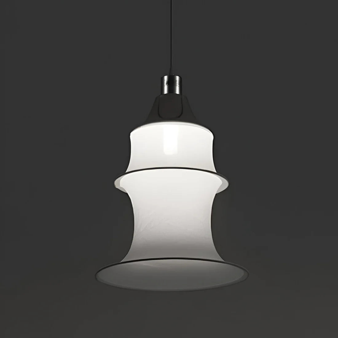 Minimalistische Japandi Falklandi Stoffen Hanglamp