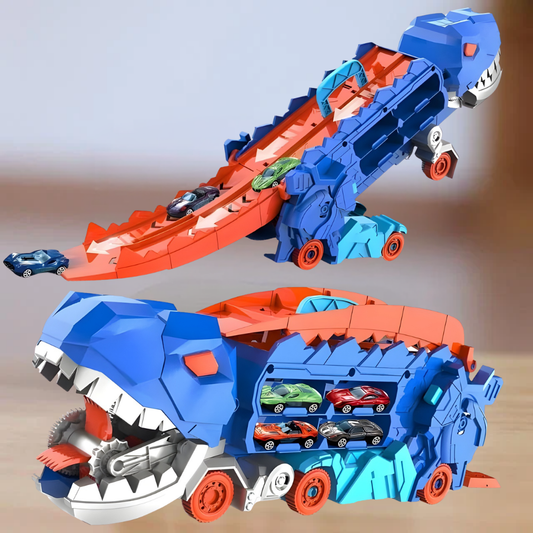 Speelgoed Dinosaurus Racebaan Transformerend Kunststof