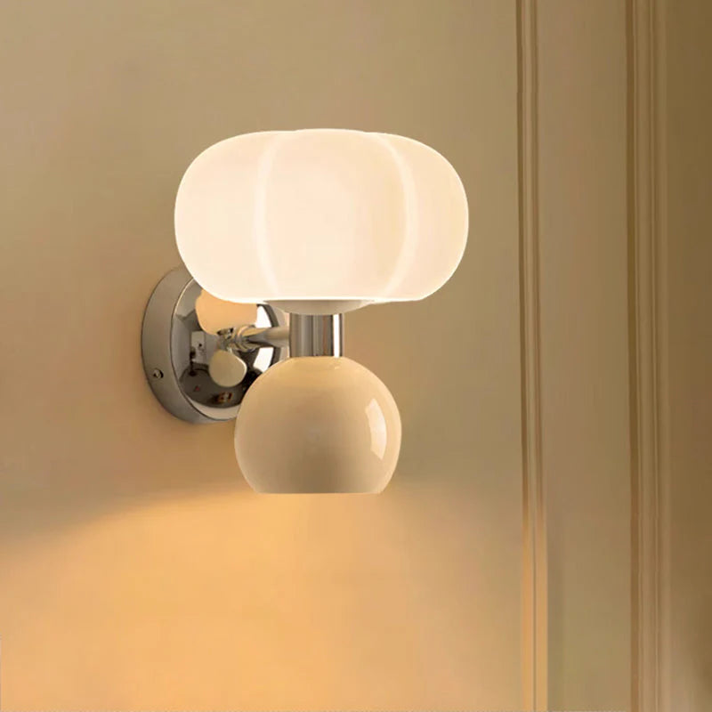Moderne Crème Elegantie LED Wandlamp