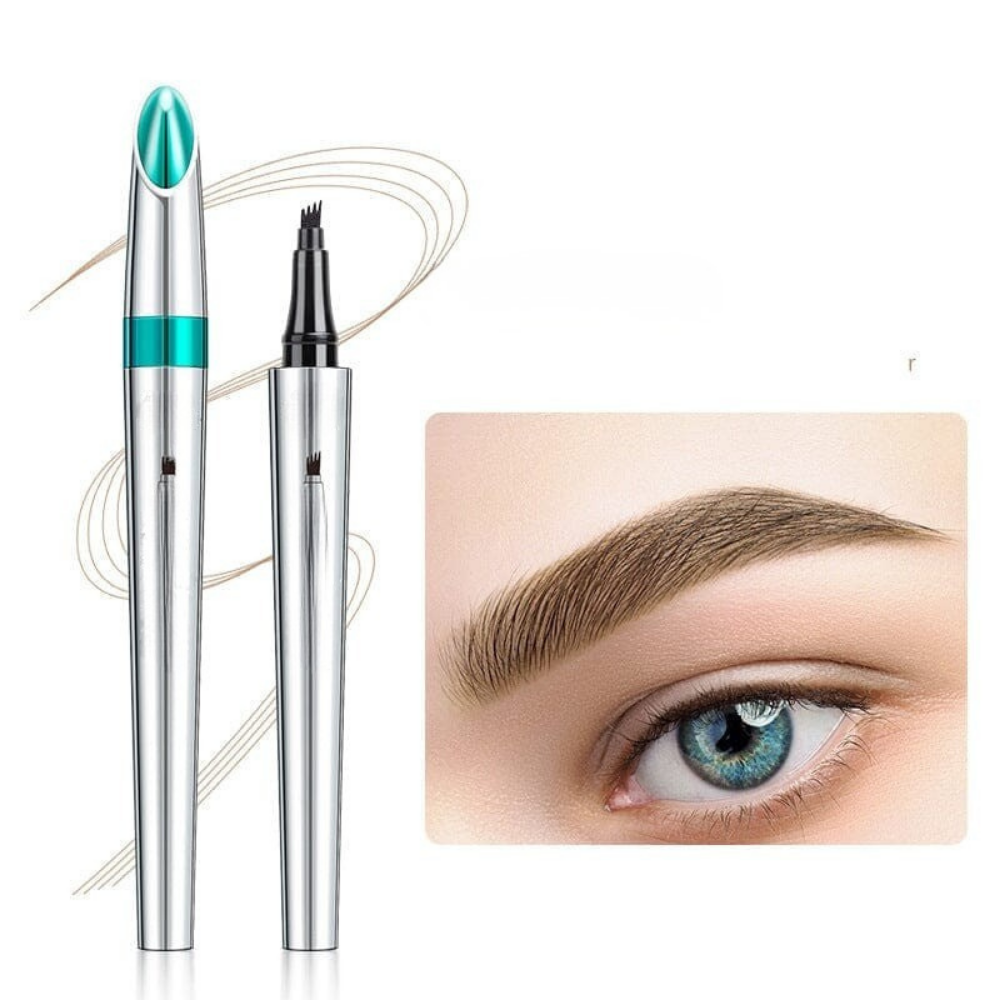Wenkbrauw Make-up Microblading Pen 4-Punt Tip Waterdicht