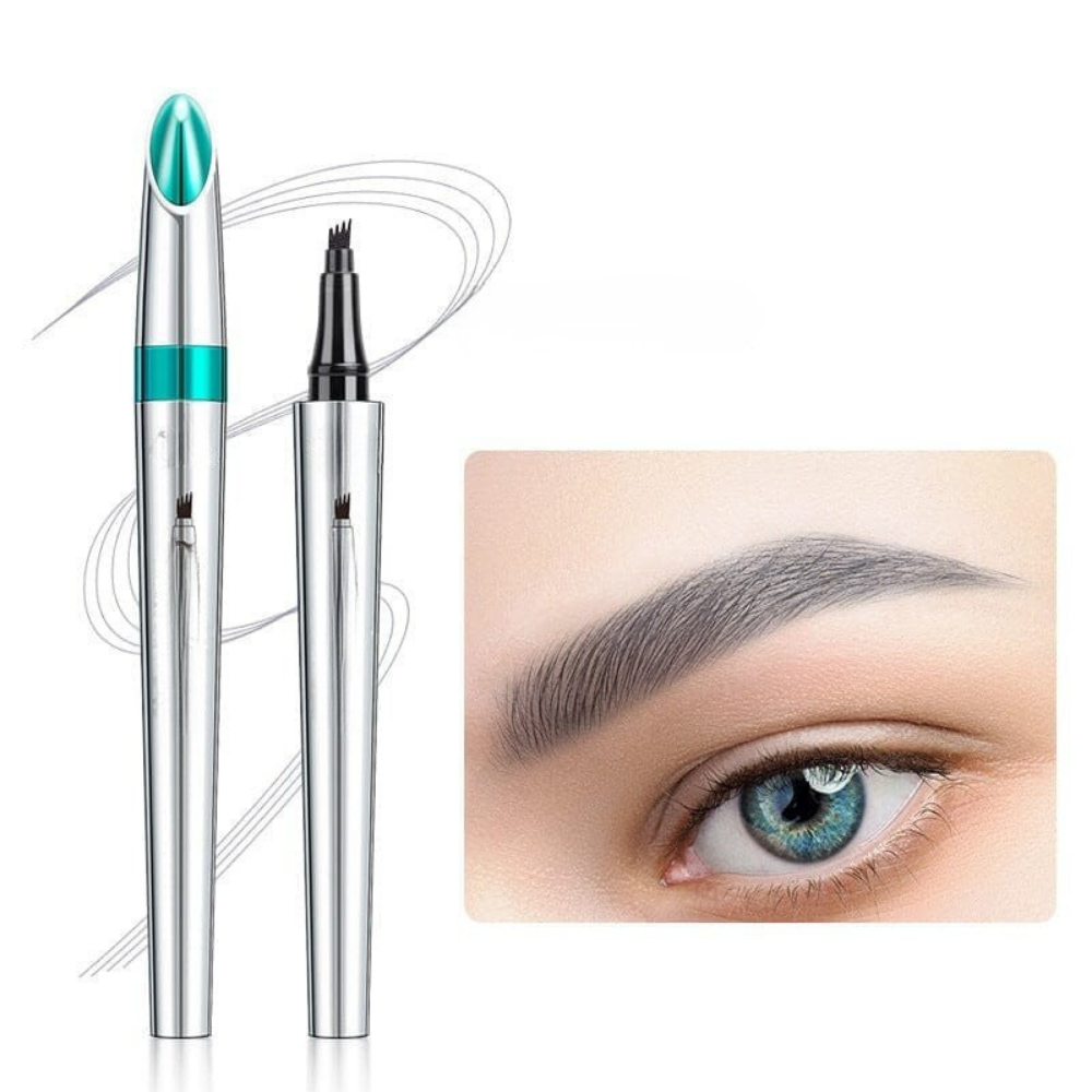 Wenkbrauw Make-up Microblading Pen 4-Punt Tip Waterdicht