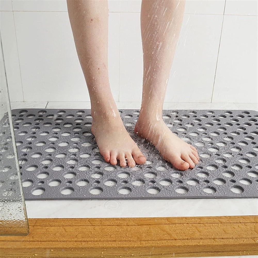 Douchemat Antislip Waterafvoer Veilig Badkamer Tapijt