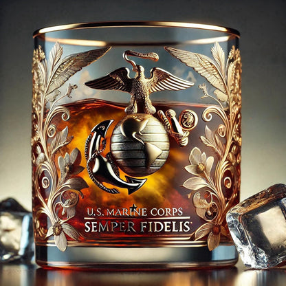 Drinkglas Veteran Eerbetoon Gegraveerd Glas Decoratie