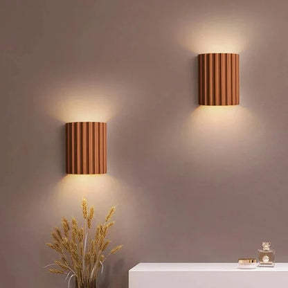 Moderne Wandlamp met Handgemaakt Resin Design