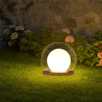 Zonne-Energie Buitenlamp met Maanontwerp