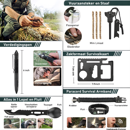 EHBO Kit Survival Noodset Outdoor Rugtas Camping