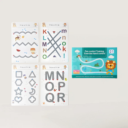 Educatief Speelgoed Schrijfboek Oefenboek Letters Cijfers