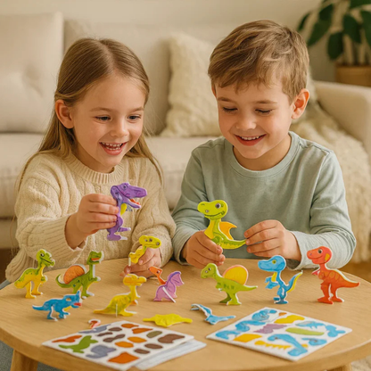 Educatief Speelgoed 3D Puzzel Creatief Schuim Bouwspel Kinderen
