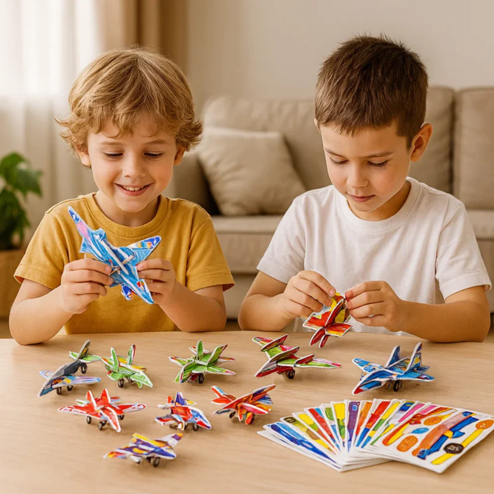 Educatief Speelgoed 3D Puzzel Creatief Schuim Bouwspel Kinderen