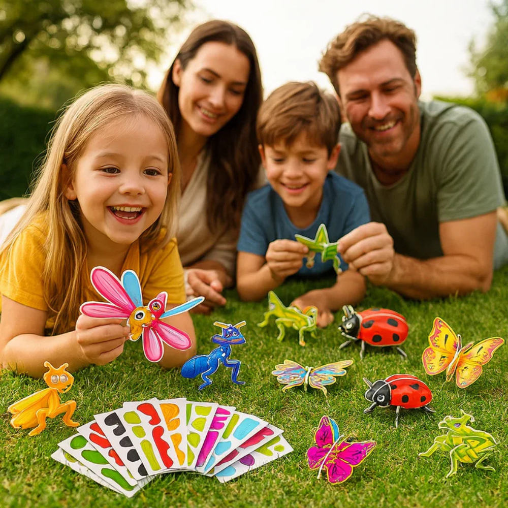 Educatief Speelgoed 3D Puzzel Creatief Schuim Bouwspel Kinderen