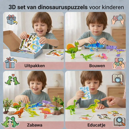 Educatief Speelgoed 3D Puzzel Creatief Schuim Bouwspel Kinderen