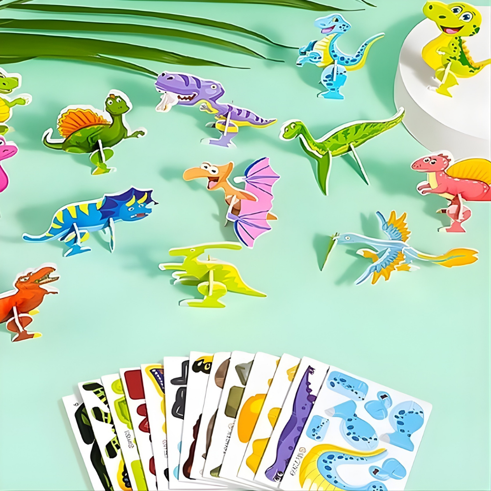 Educatief Speelgoed 3D Puzzel Creatief Schuim Bouwspel Kinderen