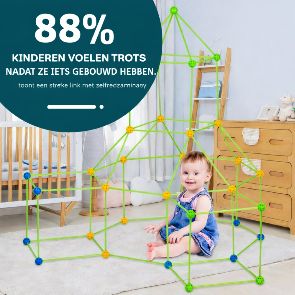 Educatief Speelgoed Fort Bouw Kit STEM Constructie