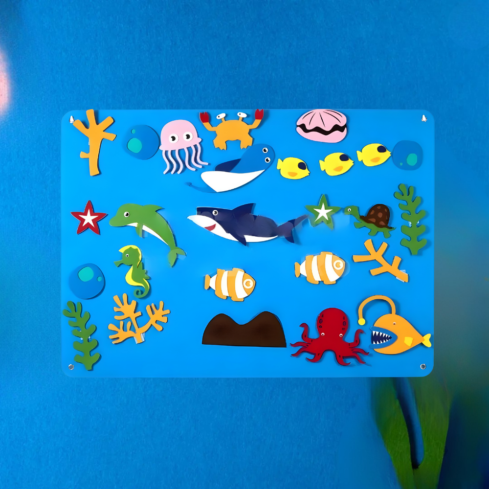 Educatief Speelgoed Viltbord Peuters Fantasierijk Spel