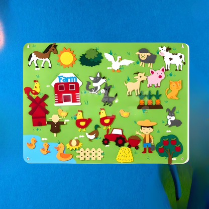 Educatief Speelgoed Viltbord Peuters Fantasierijk Spel