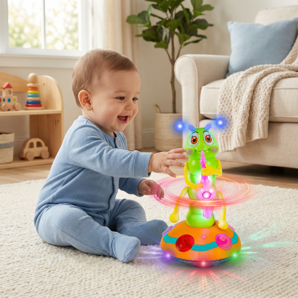Educatief Speelgoed Muzikaal Kruipspeelgoed Licht Geluid Baby