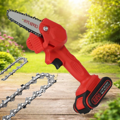 Elektrische Kettingzaag Accu Handzaam Snoeien Tuingereedschap